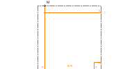 Modular element PU5-B76